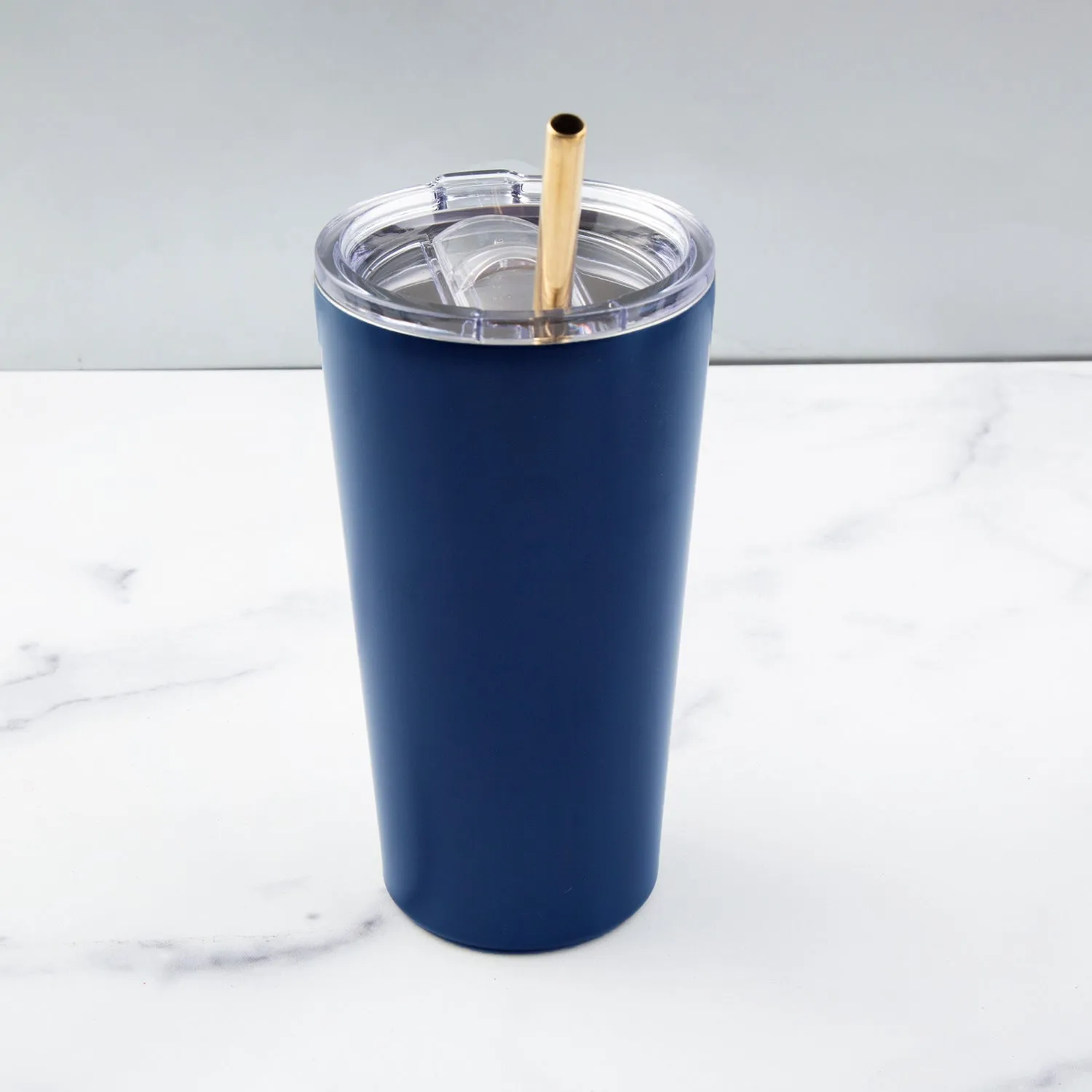 20 Oz Navy Highball Tumblers, Set Of 4