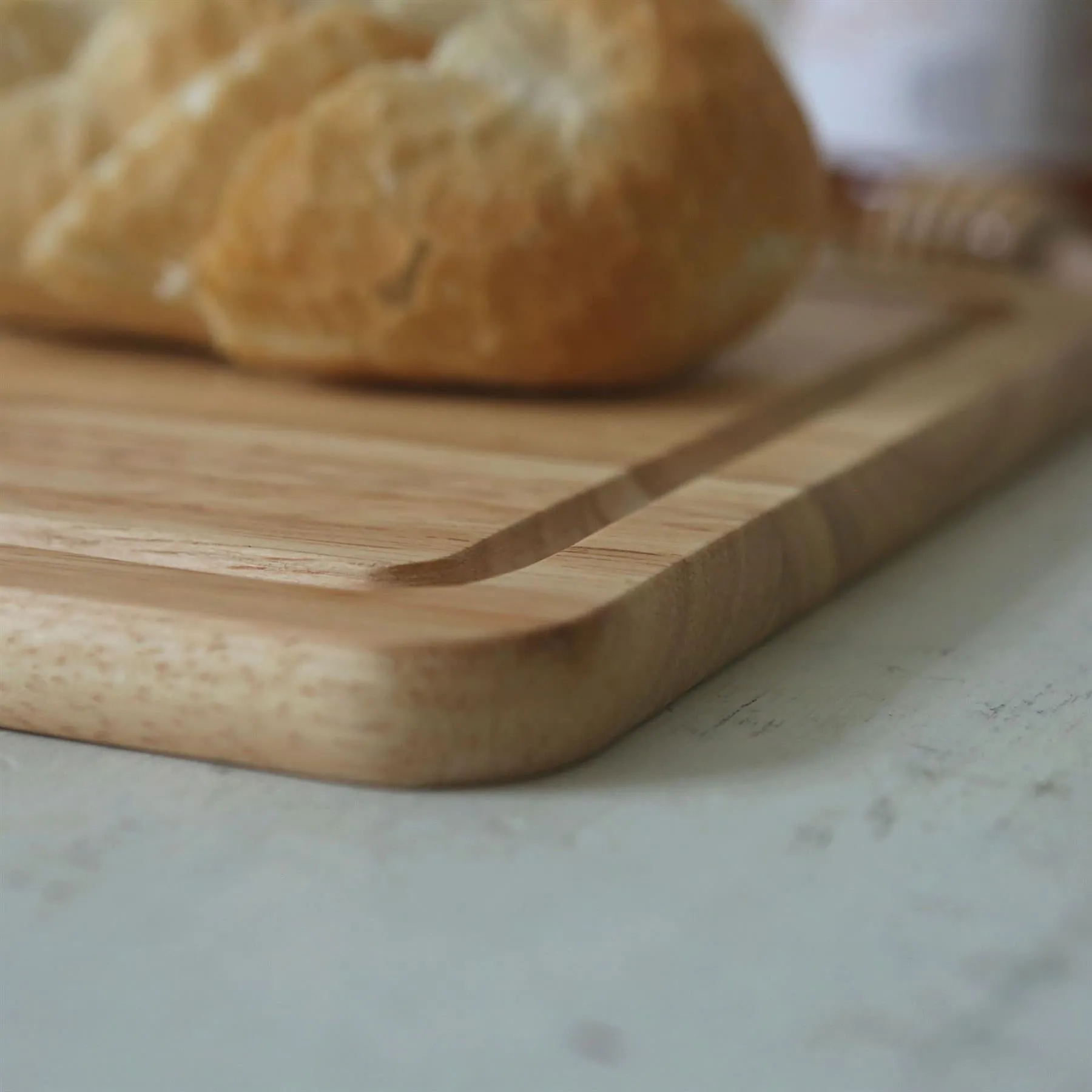 30cm x 20cm Rectangular Wooden Chopping Board - By Argon Tableware