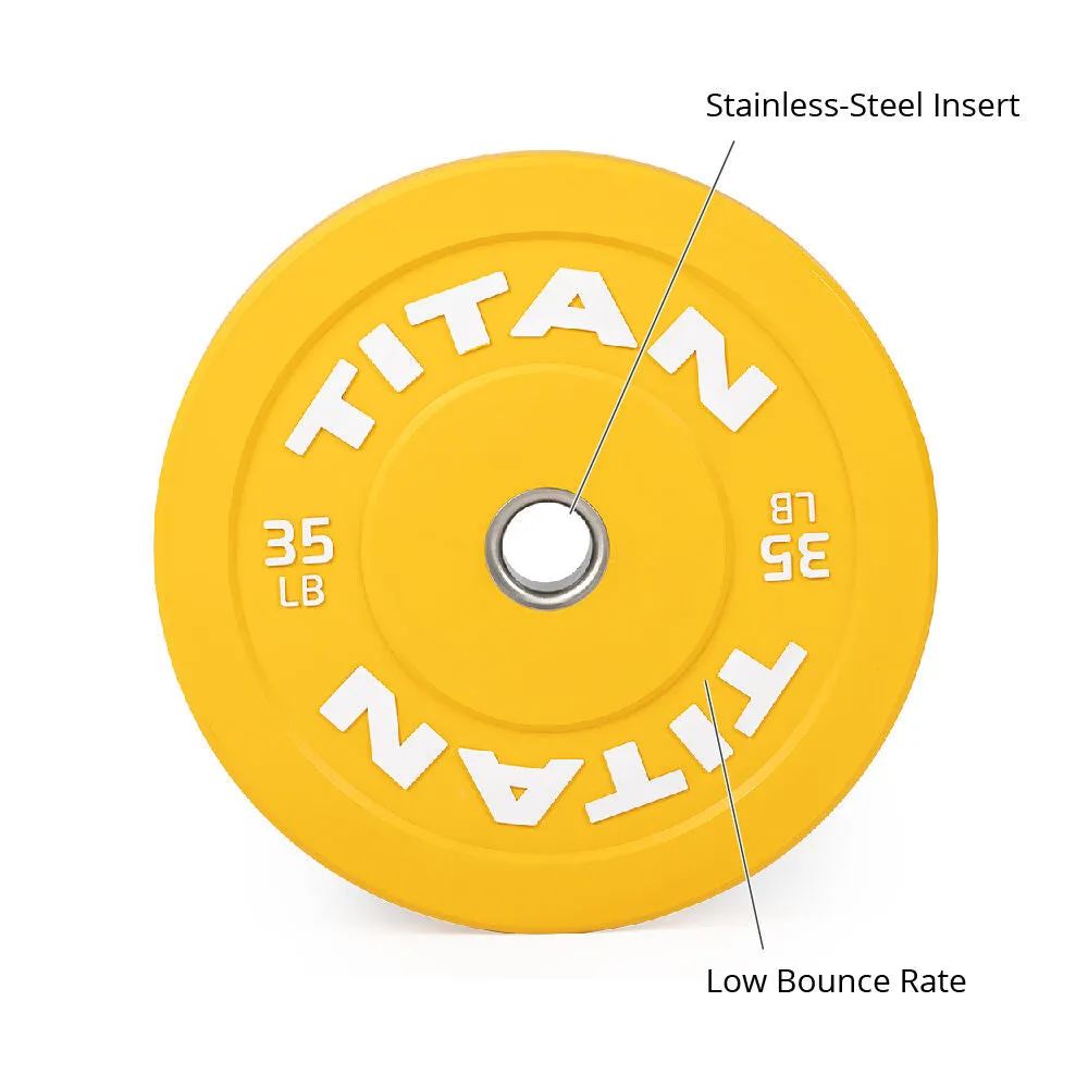 35 LB Single Economy Color Bumper Plate