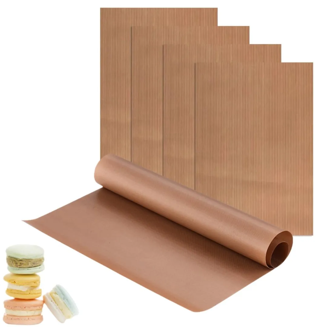 5 Pcs 30x 40 cm Reusable Baking Mat, Non Stick Baking Paper, High Temperature Resistant Sheet