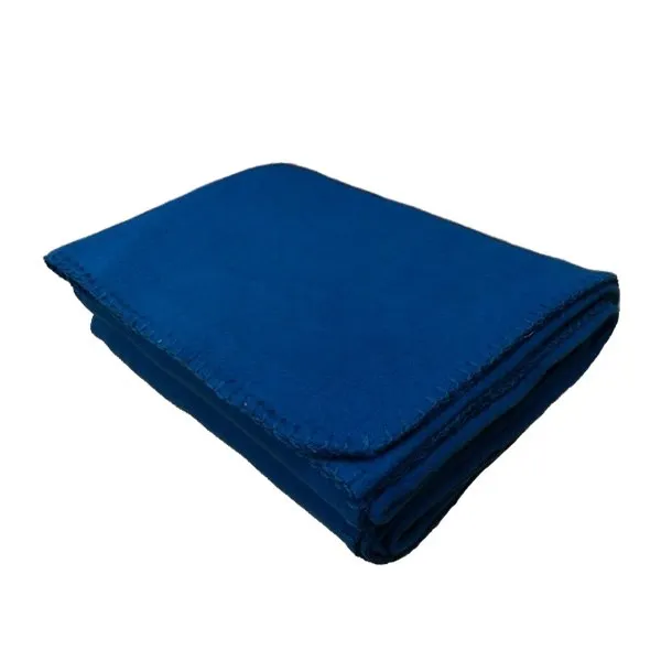 50" x 60" Whipstitch Fleece Blanket - Royal Blue (Q125111)