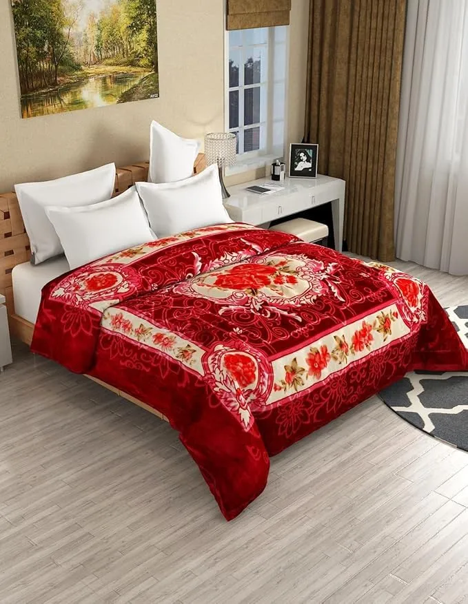 ALCITIC HOME Beautiful Warm Double Bed Blanket