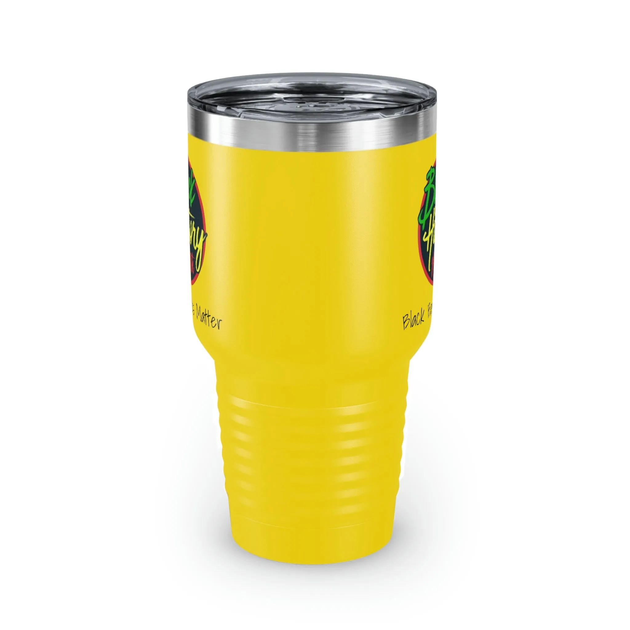 Black Barbers Matter Ringneck Tumbler, 30oz