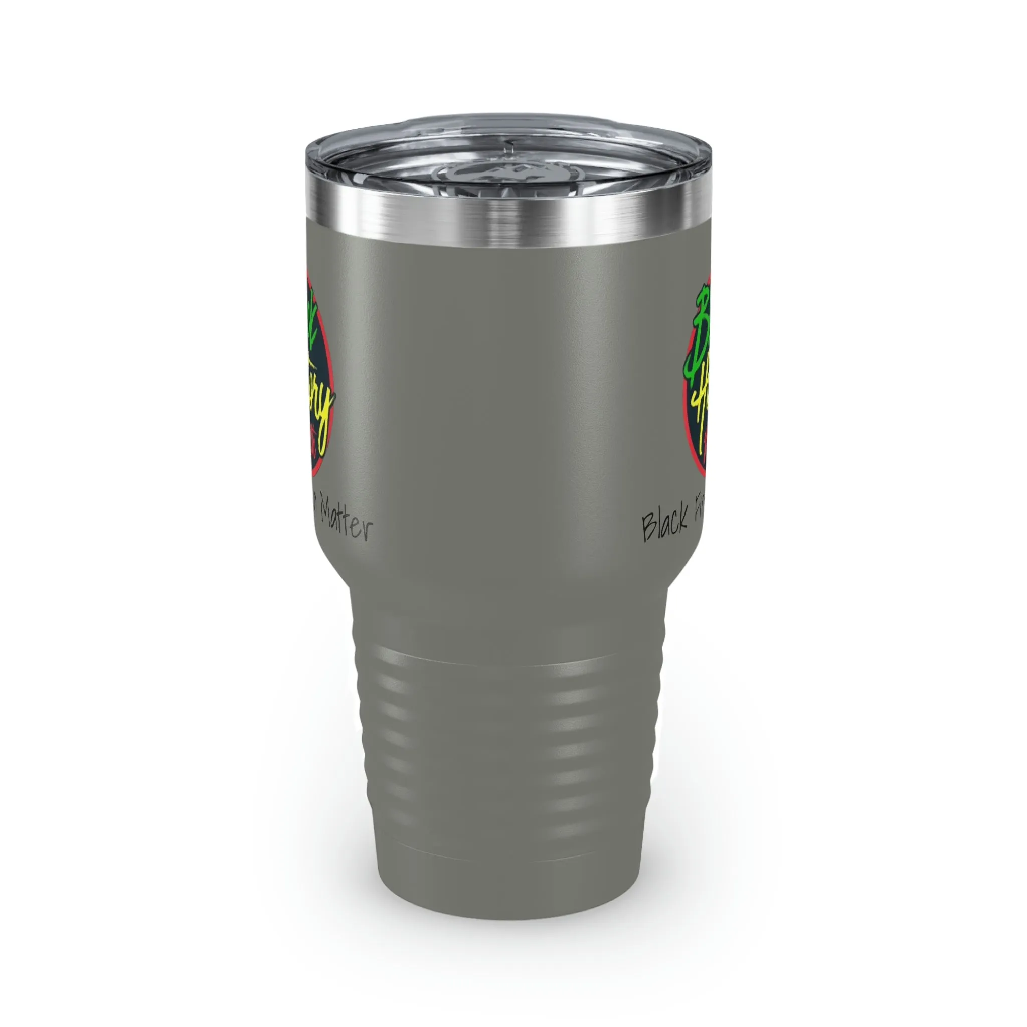 Black Firemen Matter Ringneck Tumbler, 30oz