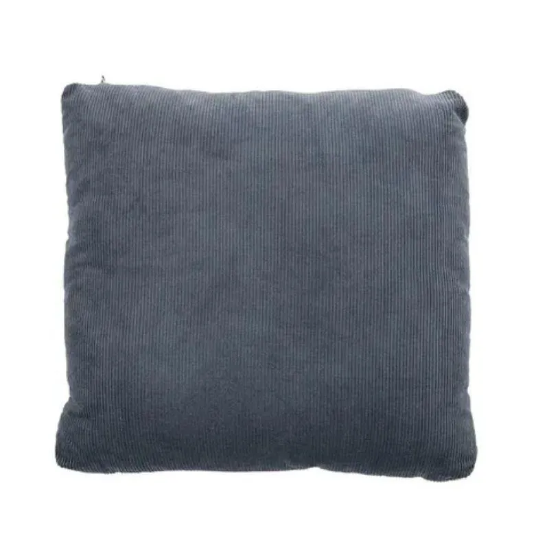 Brumby Cord Cushion 50x50cm Steel Blue#