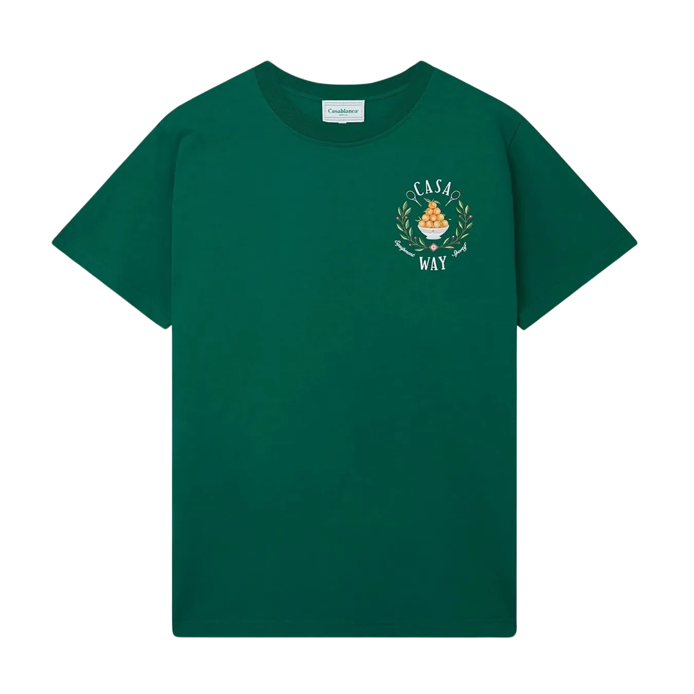 Casablanca Casa Way T-Shirt 'Evergreen'