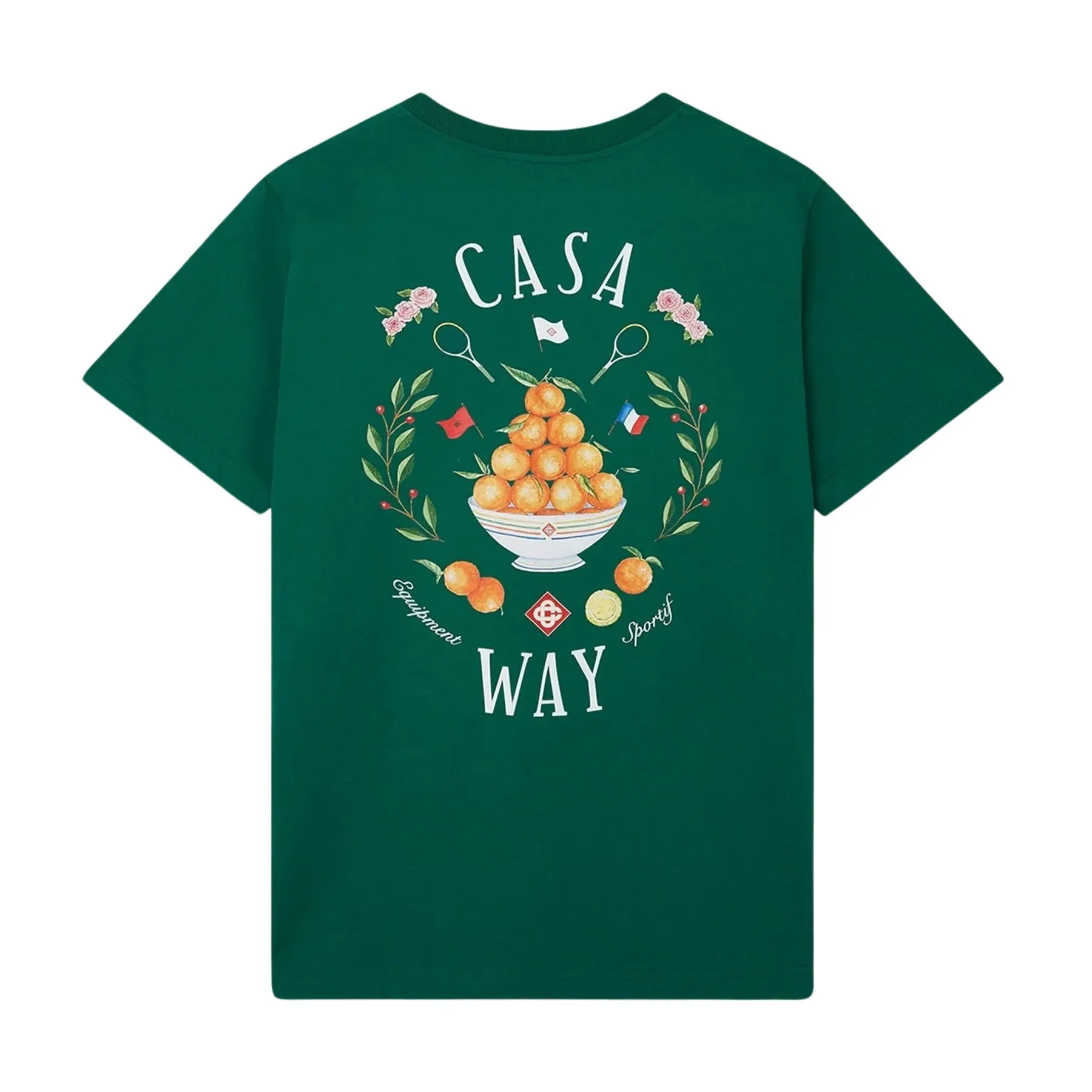 Casablanca Casa Way T-Shirt 'Evergreen'