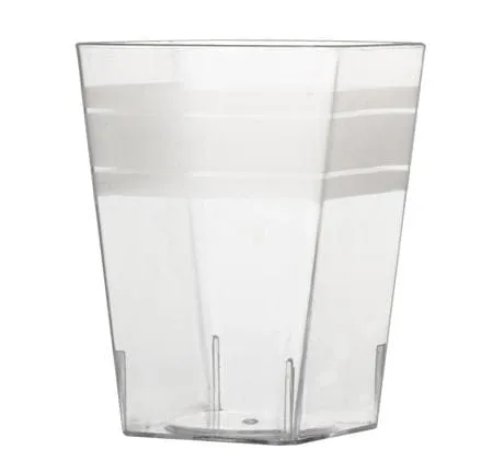 Clear Plastic 4oz Tiny Tumblers (10ct )