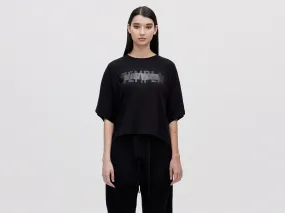 Cropped Tee - Black