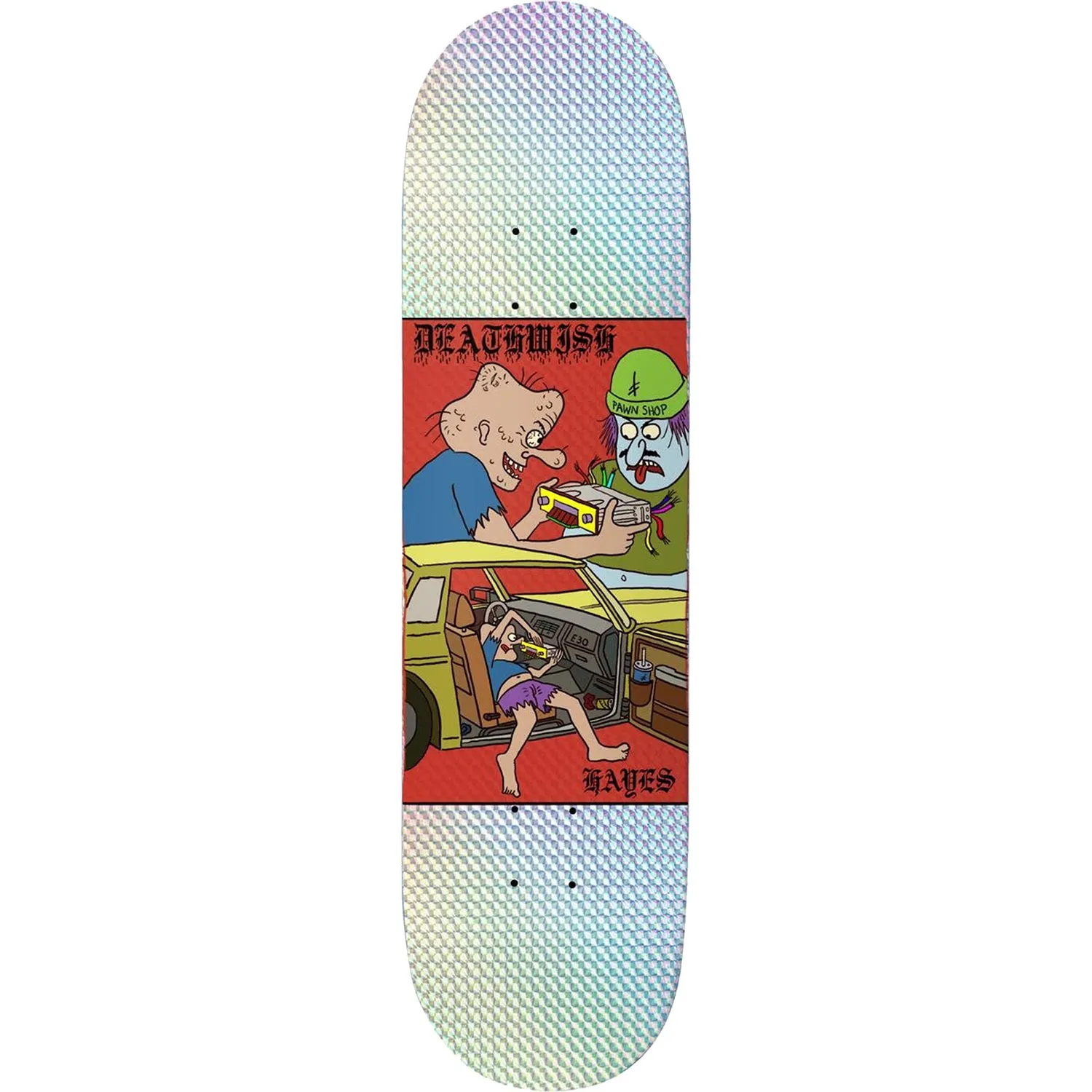 Deathwish Hayes Pawn Shop Hagglin Skateboard Deck - 8.38"