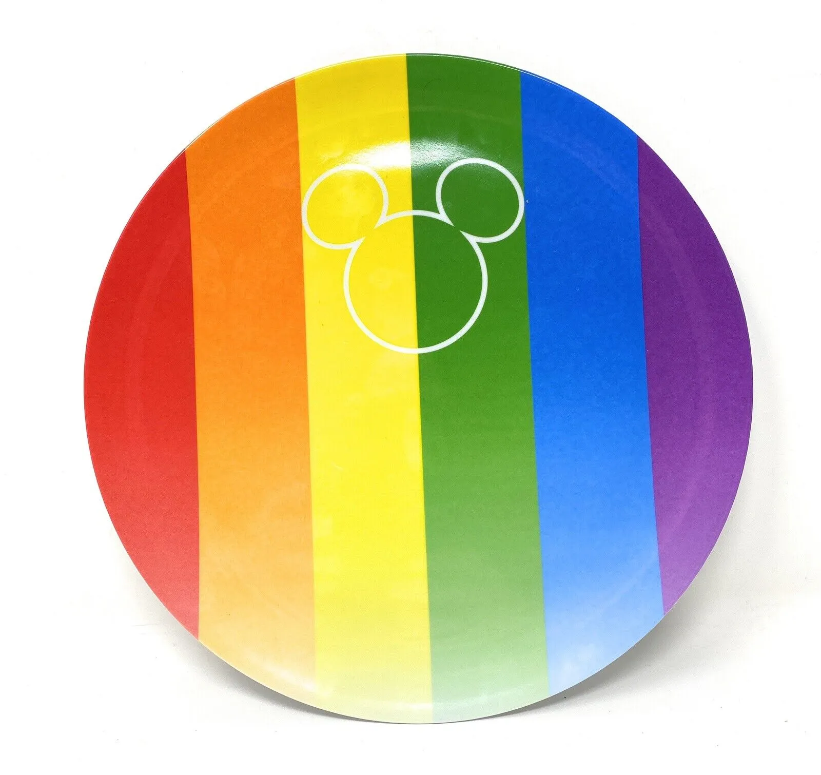 Disney Mickey Mouse Set 4 Rainbow Plates Funko