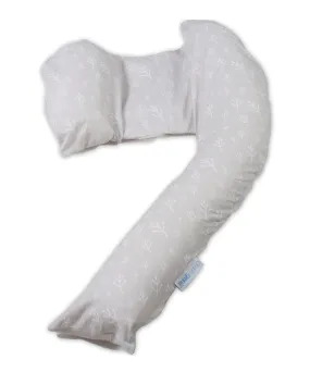 Dreamgenii Pregnancy Support & Feeding Pillow - Grey Floral