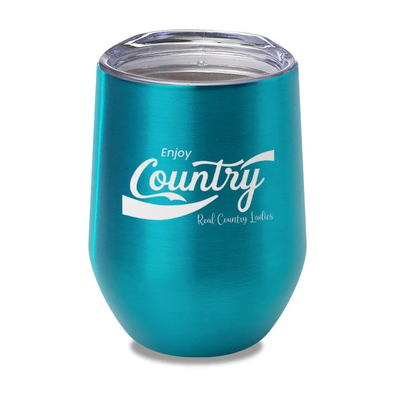 Enjoy Country Laser Etched Tumbler