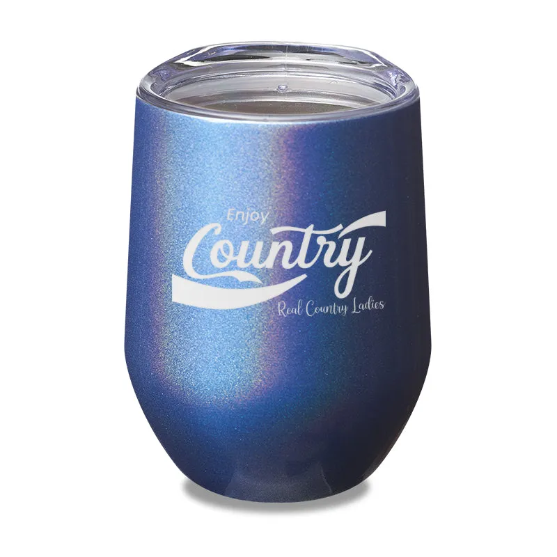 Enjoy Country Laser Etched Tumbler