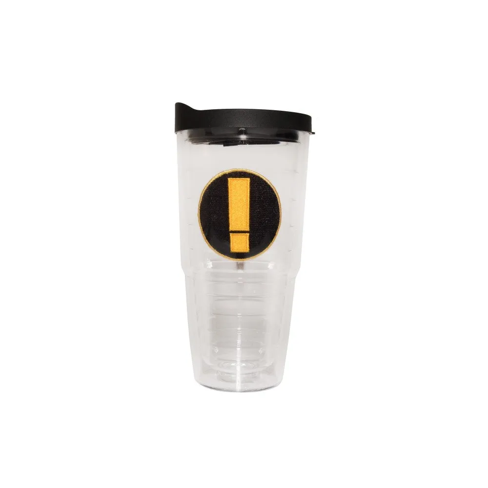 Exclamation Tervis Tumbler clear