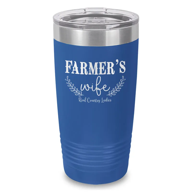 Farmer's Wife Laser Etched Tumbler