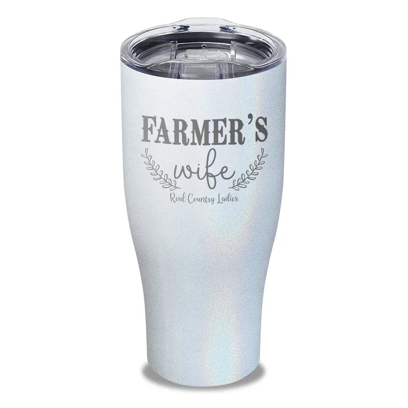 Farmer's Wife Laser Etched Tumbler