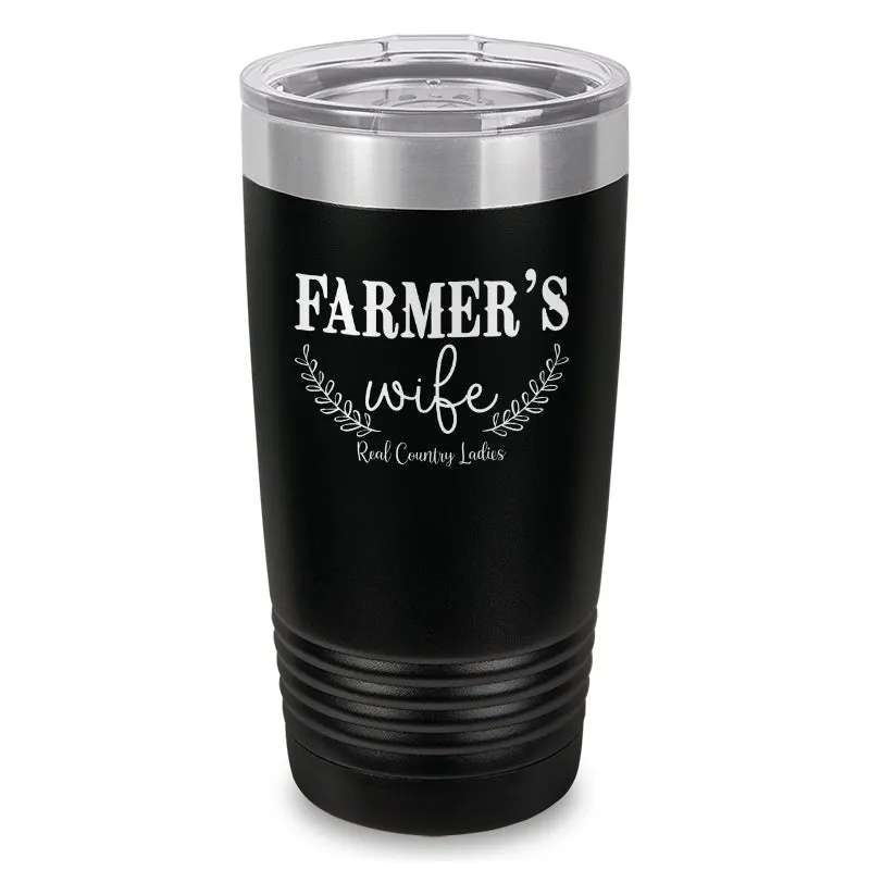 Farmer's Wife Laser Etched Tumbler