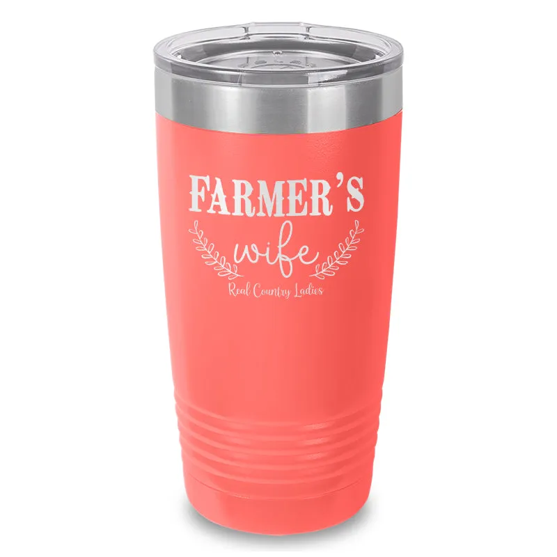 Farmer's Wife Laser Etched Tumbler