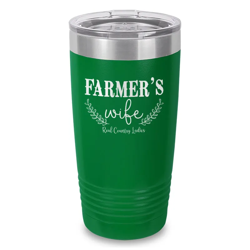 Farmer's Wife Laser Etched Tumbler