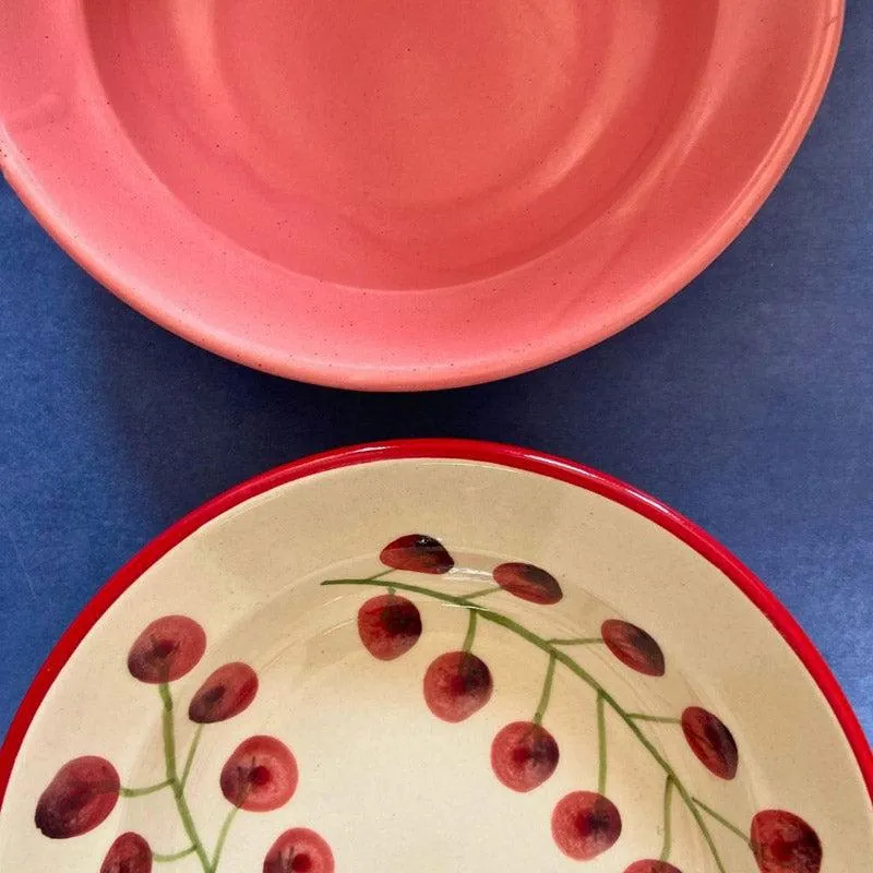 Fern Pasta Plate - Set of Two