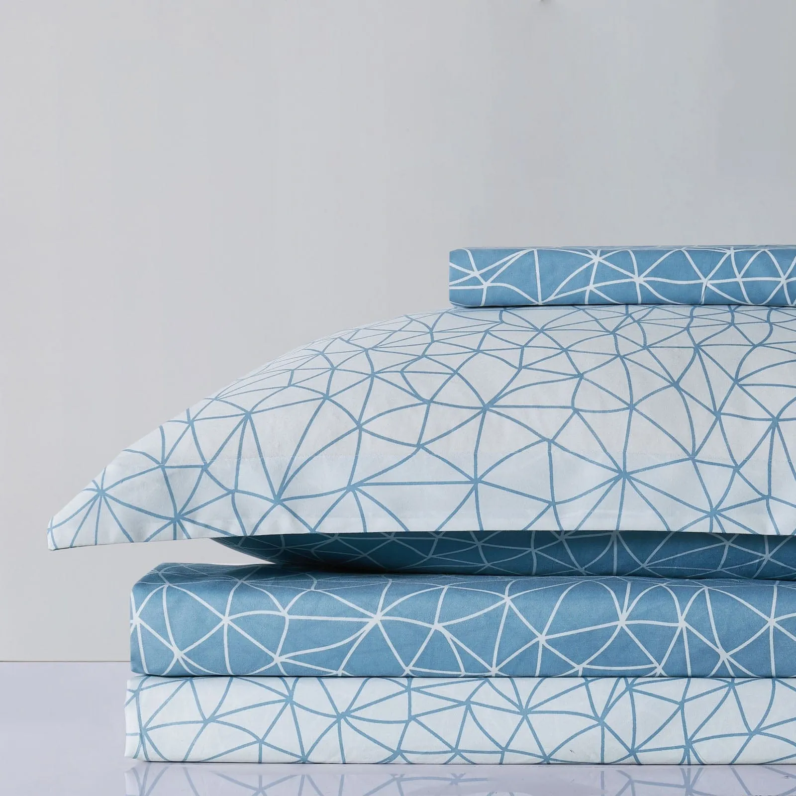 Geometric Maze Reversible Duvet Cover Set