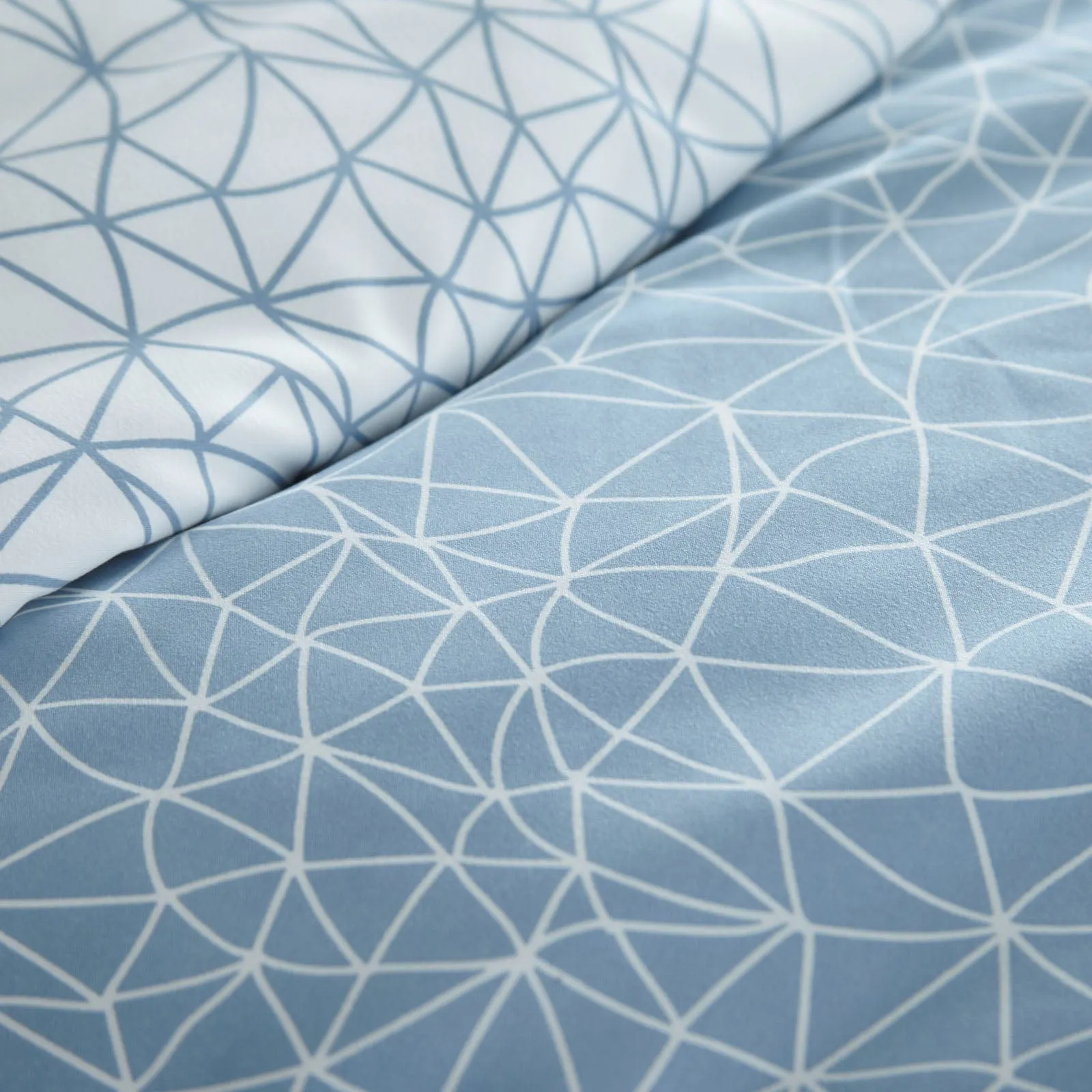 Geometric Maze Reversible Duvet Cover Set