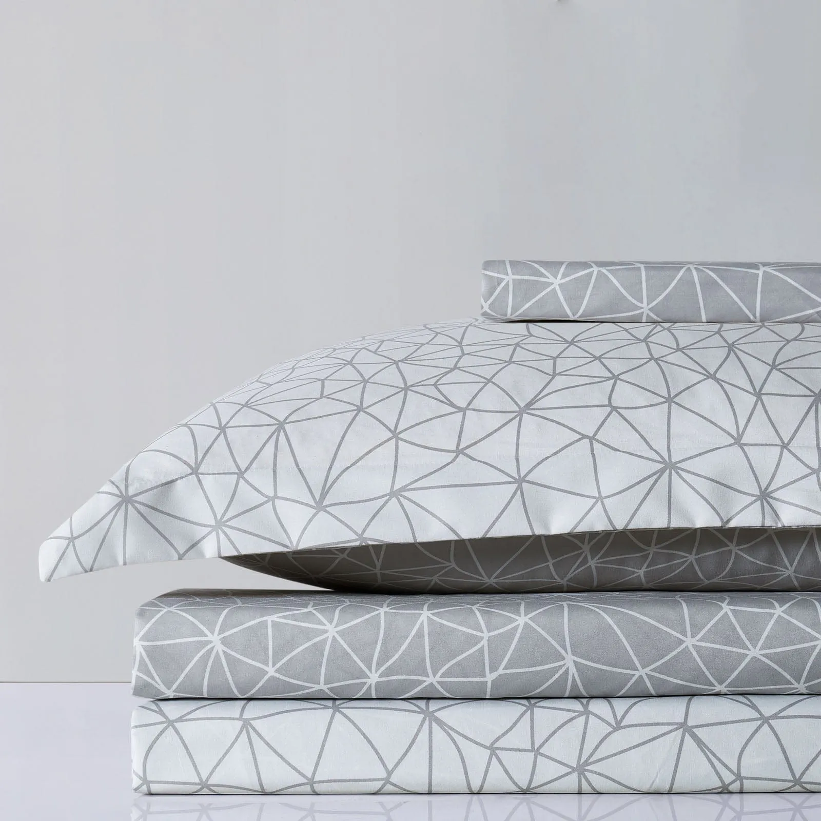 Geometric Maze Reversible Duvet Cover Set