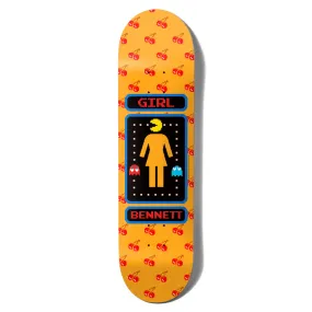 Girl Bennett Pac-Man Skateboard Deck - 8.5″