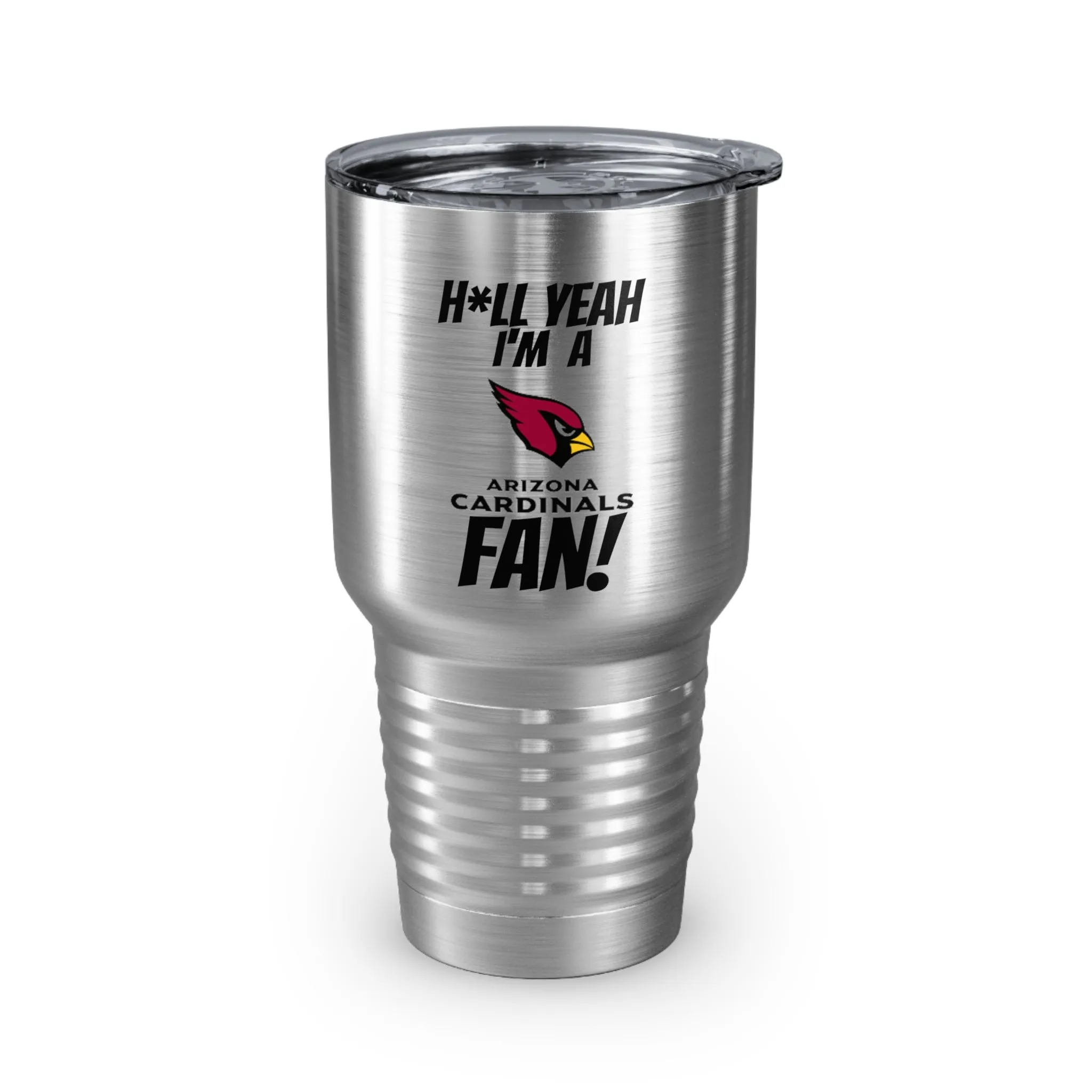 H*ll Yeah I'm A Arizona Cardinals Fan Ringneck Tumbler, 30oz