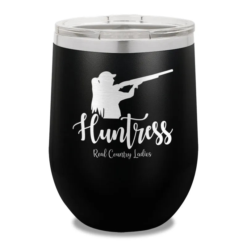 Huntress Shotgun 12oz Stemless Wine Cup