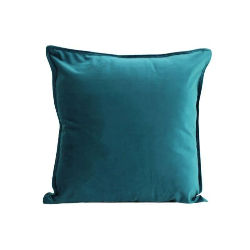 Jade Velvet Cushion - 55cm x 55cm