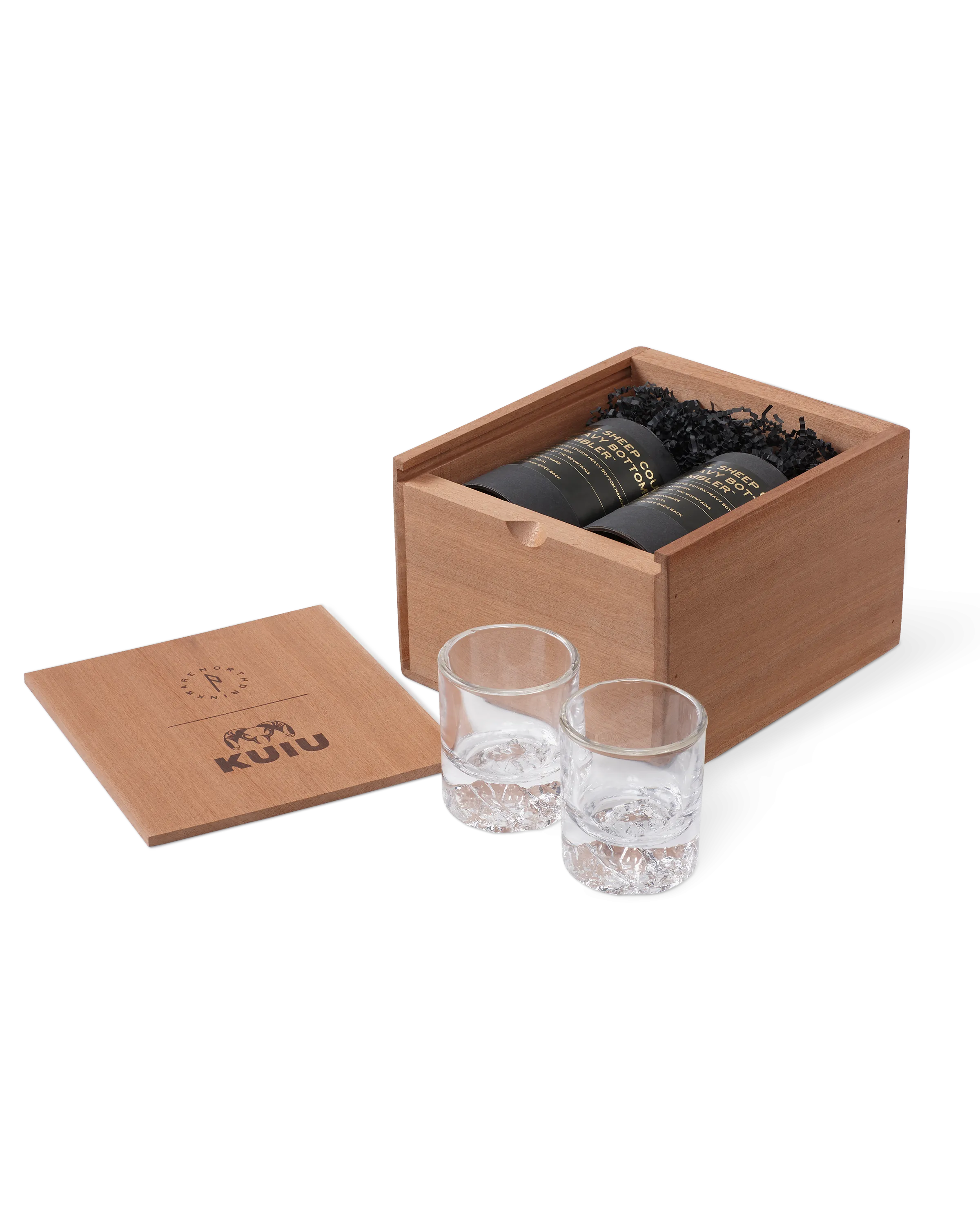 KUIU Sheep Country Heavy Bottom Tumbler Set | Clear