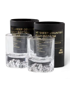 KUIU Sheep Country Heavy Bottom Tumbler Set | Clear