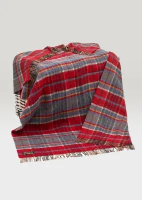 Large Wool Red Blanket John Hanly