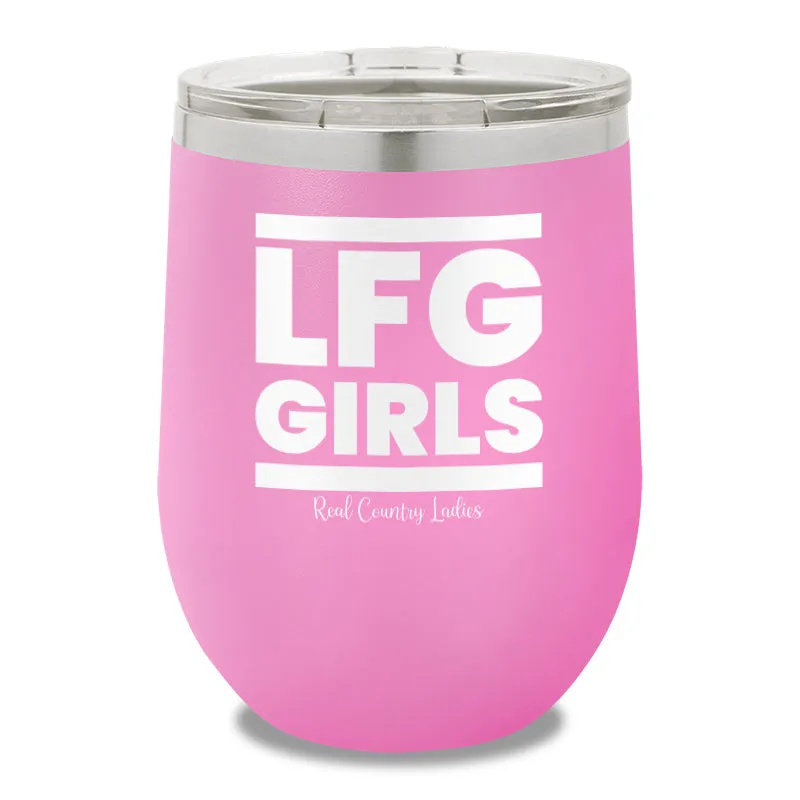 LFG Girls 12oz Stemless Wine Cup