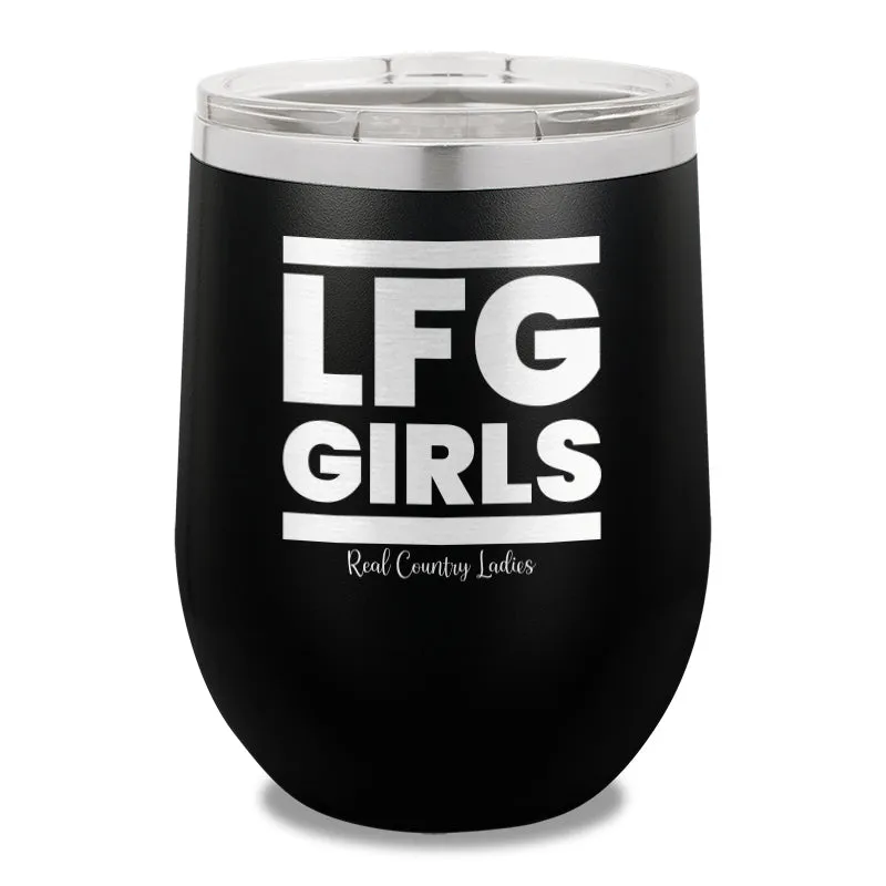 LFG Girls 12oz Stemless Wine Cup