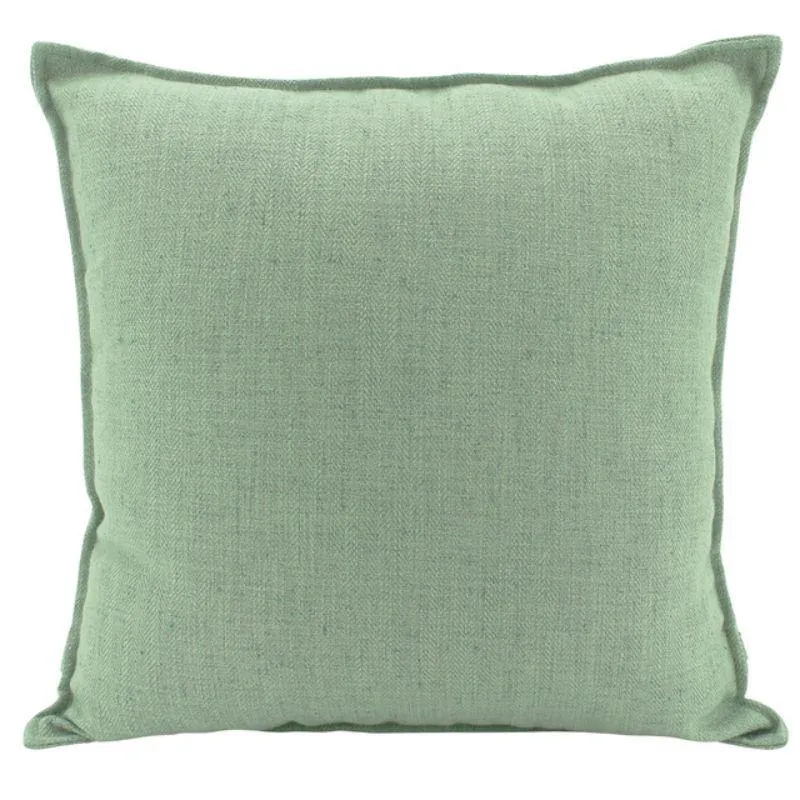 Lime Mint Linen Cushion - 55cm x 55cm