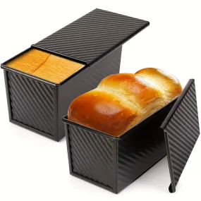 Loaf Pan with Lid Household Loaf Pan Baking Bread Pan Copper