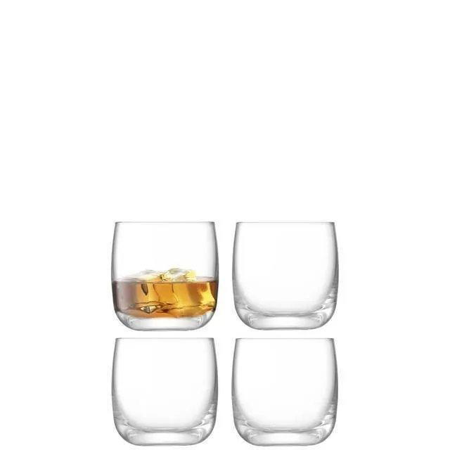 LSA Borough Tumbler 300ml Clear (Set of 4)