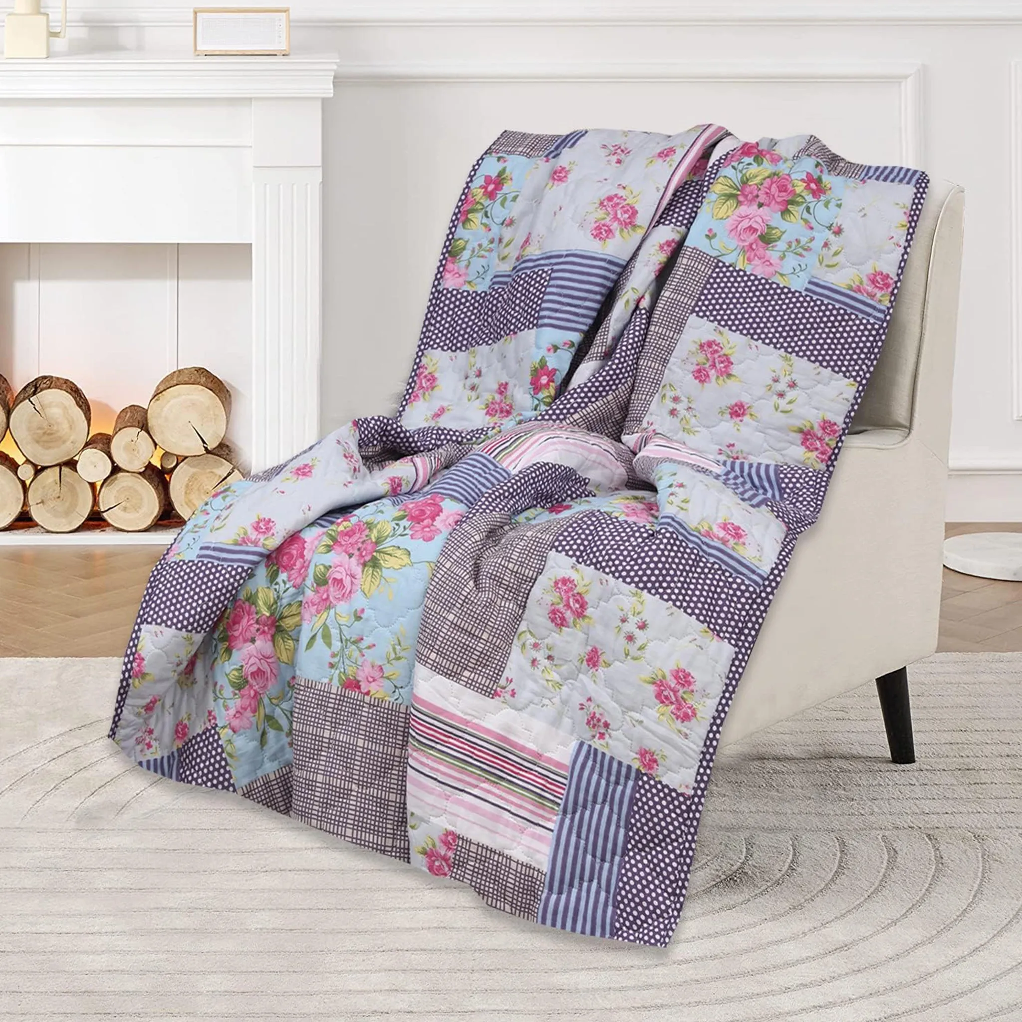 Luxury Throw Blanket for Sofa Couch & Bed