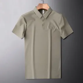 Men's Seamless No-Iron Stretch Polo: Effortless Style, Wrinkle-Free Confidence