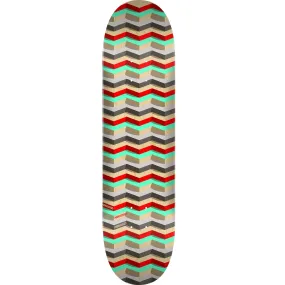 Mini Logo Pattern Steps Skateboard Deck 244 - 8.5"