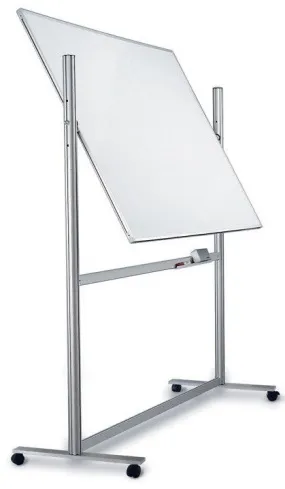 Mobile Double Side Magnetic Whiteboard - Size :- 180Cm X 120Cm