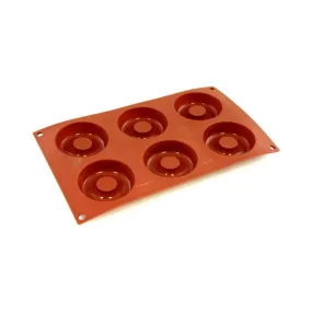 Paderno Flexible Non-Stick Baking Mould -  Savarin 72 x 23mm