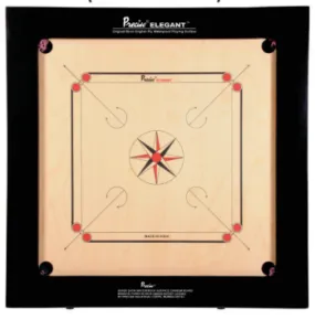 Precise Bulldog 20MM Elegant Carrom Board