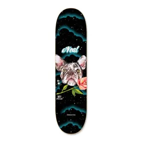 Primitive Neal Hussle Skateboard Deck - 8.25" Black