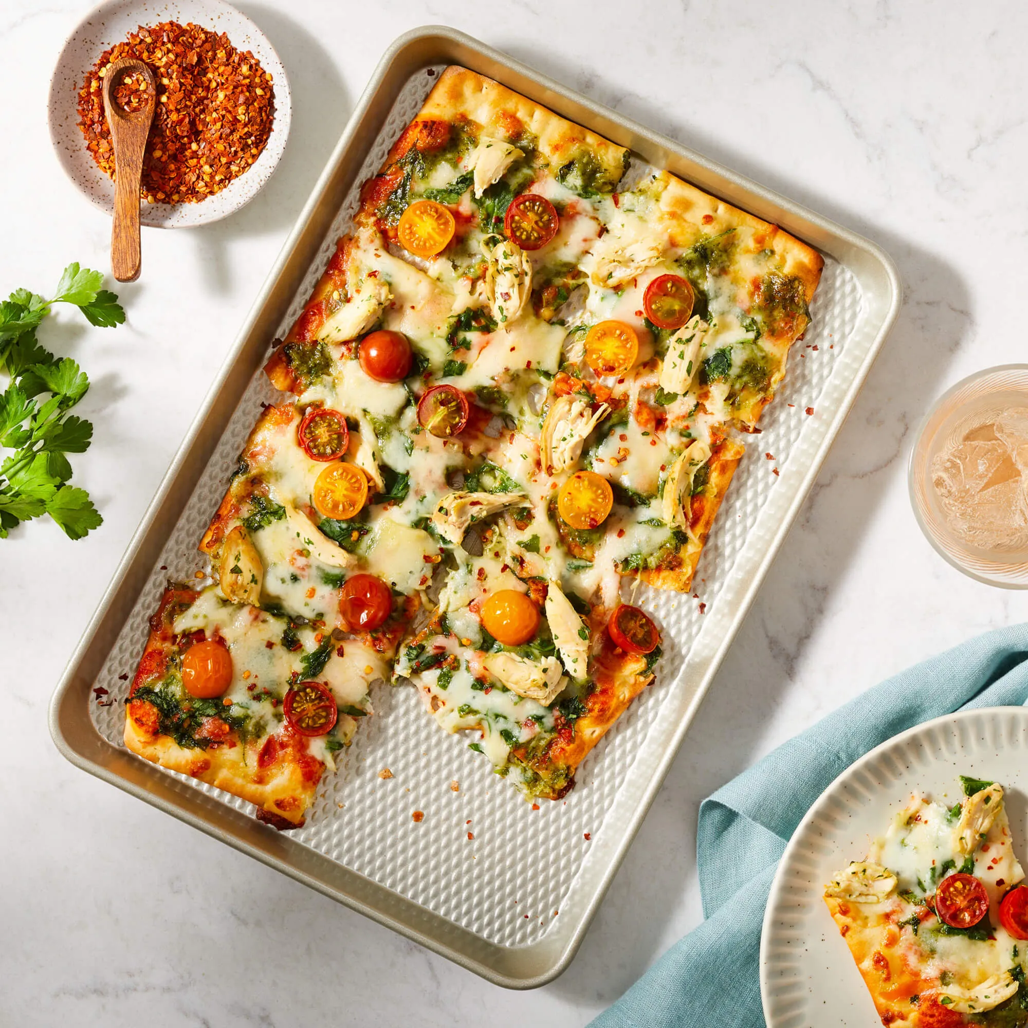 Professional Non-Stick Quarter Cookie Sheet