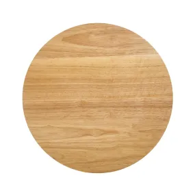 Rubberwood Lazy Susan - 15" Diameter