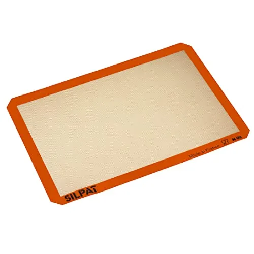 Silpat Premium Non-Stick Silicone Baking Mat, Half Sheet, Cream